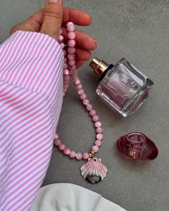 Collana <span class=keywords><strong>girocollo</strong></span> personalizzata con perle di madreperla e <span class=keywords><strong>perline</strong></span> in ceramica <span class=keywords><strong>colorate</strong></span>, gioielli estivi da spiaggia all'ingrosso - Product Image 2