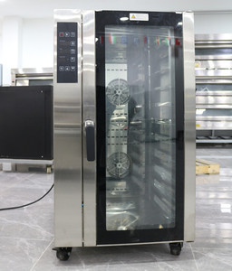 Nuevo Horno de Convección Industrial Portátil de Gran Capacidad con 8/10/12 Bandejas para Panadería - Product Image 4