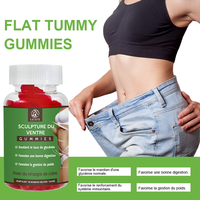 Gummies pour un ventre plat, complément alimentaire à base de vinaigre de cidre de pomme, coupe-faim, brûleur de graisse, gummies pour perdre du poids