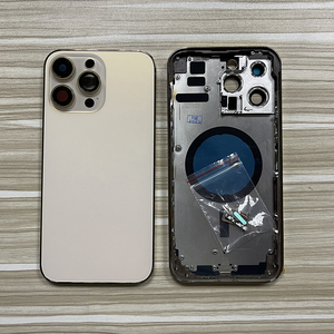 Nueva Carcasa Trasera para <span class=keywords><strong>iPhone</strong></span> 14 <span class=keywords><strong>Pro</strong></span>, 14 <span class=keywords><strong>Pro</strong></span> <span class=keywords><strong>Max</strong></span>, <span class=keywords><strong>iPhone</strong></span> 15, 15 Plus, 15 <span class=keywords><strong>Pro</strong></span>, 15 <span class=keywords><strong>Pro</strong></span> <span class=keywords><strong>Max</strong></span>, Piezas <span class=keywords><strong>de</strong></span> Repuesto para Cubierta Posterior - Product Image 4