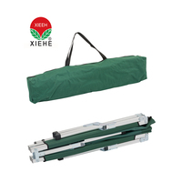 Camillas Plegables de Aluminio para Exteriores, Ligeras, Portátiles y Ajustables en Altura para Camping