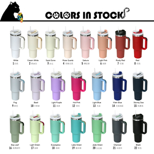 Tumbler Personalizzato con Logo 40 oz, Tazza da Viaggio in Acciaio Inox, Tumbler Isolato Sottovuoto, Tazza Rosa per Caffè 20oz 30oz 40oz con Manico - Product Image 2
