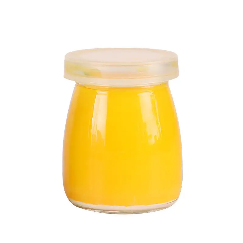 50 ml Pudding Bottles with Plastic Lids