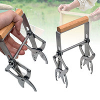GREENVIVE Neuer Edelstahl-Imkerrahmenhalter Horizontalstangenhalter Bienenstock BT30-6 400g 1 Jahr Garantie China