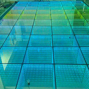 Profil de sol numérique 2025 Offres Spéciales Led Tapis de piste de danse en verre transparent enroulable - Product Image 3