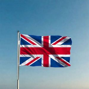 Falg Manufacturer Wholesale Custom Material Size 3x5ft 90x150cm Country National Polyester Britain England UK <b>Flag</b> - Product Image 1