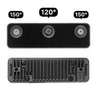 Module de caméra grand angle à intelligence artificielle OAK-D-W IMX378/OV9782 Caméra RVB 12 MP avec puissance de traitement 120 ° DFOV 4 TOPS