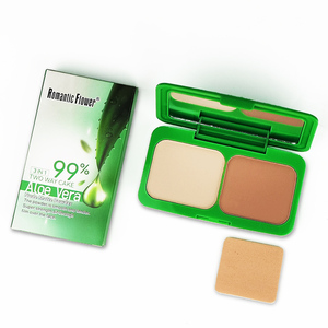 Paleta de Polvos Mate Nude 3 en 1 con 99% de Aloe Vera y Borla, Venta al por Mayor - Product Image 6