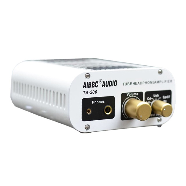 HiFi BT 5.0 12AU7 Valve Tube Preamplifier Stereo Audio Headphone Amplifier XMOS ES9038 DSD DAC Balanced Preamp
