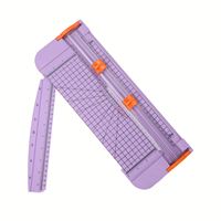 Massicot manuel A4 de précision à glissière pour papier d'emballage et artisanat cadeau
