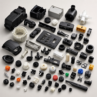 Fabrication de produits en plastique moulé par injection, support de bouton en PC ABS PP pour pièces d'électronique grand public