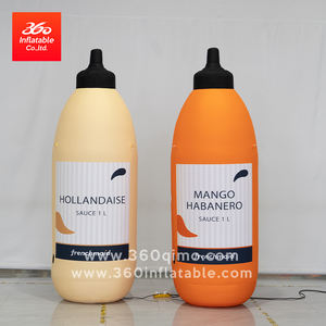 360 balon desain kustom balon cahaya raksasa iklan tiup botol bir dan kaleng raksasa untuk acara - Product Image 3