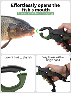 Pinza para Peces de Nylon y Fibra de Vidrio de 9.2 Pulgadas con Cordón Antipérdida, Herramienta de Pesca en Agua Salada, Logotipo y Caja Personalizados, Venta al Por Mayor de Fábrica - Product Image 5