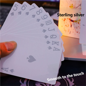 Juego de naipes de póquer personalizado diseño personalizado profesional de alta calidad Impresión de lujo personalizado - Product Image 2