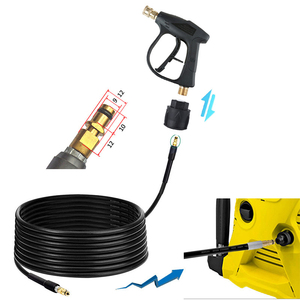 Pistolet de lavage haute pression électrique, 5 buses de pulvérisation, 3000 PSI, connecteur de <span class=keywords><strong>tuyau</strong></span> de nettoyage, connecteur rapide Karchere K2K5k7 - Product Image 3