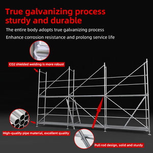 Andamios de Acero Galvanizado en Caliente Modernos y Universales, Estructura Ligera para Construcción, Demolición, Proyectos Pequeños para el Hogar, Hoteles y Alquileres 1 - Product Image 4