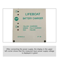 Chargeur de batterie de canot de sauvetage CD-4212-2 pour usage maritime, léger, sans fil, équipement de sécurité, au meilleur prix
