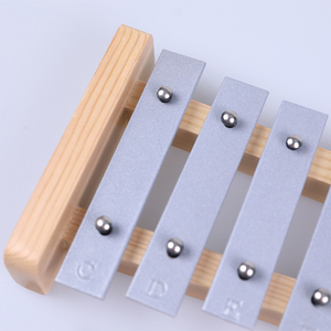 <span class=keywords><strong>Xylophone</strong></span> Glockenspiel à 8 notes pour enfants, métallophone à cadre en bois avec maillets, instrument de <span class=keywords><strong>musique</strong></span> Montessori pour la petite enfance - Product Image 3