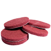 Tampon à récurer industriel professionnel non tissé avec fibres de nylon haute résistance pour le nettoyage commercial des surfaces et l'élimination de la graisse