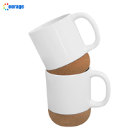 Tasses à café vierges de 11 oz, tasses à sublimation personnalisables avec logo imprimé, vente en gros d'usine, tasses à café en céramique imprimables par transfert thermique