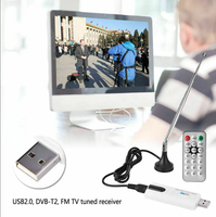 Carte tuner TV portable USB DVB-T2 Linux prenant en charge SDR FM DVB-T/T2/C-FM-DAB