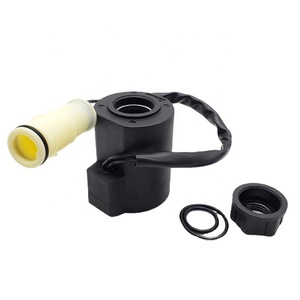 JUYULONG es adecuado para las piezas de maquinaria de construcción de la bobina de la válvula solenoide piloto de bloqueo de seguridad rotativa Volvo EC210 240 290B - Product Image 1