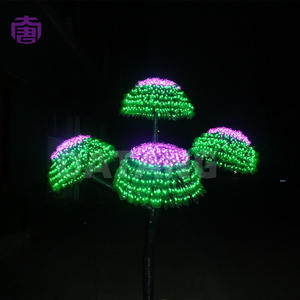 Trendy <b>Led</b> Mushroom <b>Tree</b> Light Modern Outdoor Decor for Pathway and Villa Decorations for Sale - Product Image 5