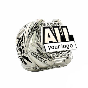 Produttore Logo personalizzato Sport torneo anello di alta qualità campione della lega di moda gioielli per i regali di anniversario - Product Image 3