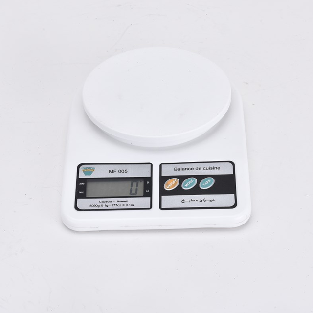 5kg Kitchen Scale Waterproof Food Weight Scale Digital Kitchen Weighing Scale
