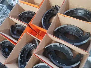 HEAVY DUTY TRUCK TRAILER AXLE DRUM BRAKES PARTS FOR WHOLESALE 4707 4709 4515 4711 BRAKE SHOE WITH REPAIR KITS