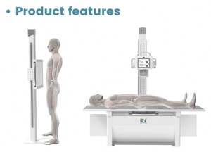 Equipo de Rayos X de Alta Frecuencia <span class=keywords><strong>DR</strong></span>, Trifásico, 380V Estándar, con Detector de Panel Plano MSLHX43 de Doble Columna - Product Image 4