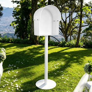 Cabina Telefónica Portátil de Londres para Decoración de Bodas y Eventos, Soporte para Libro de Visitas con Audio y Video, Material PMMA Blanco Transparente, Tamaño 180cm - Product Image 6