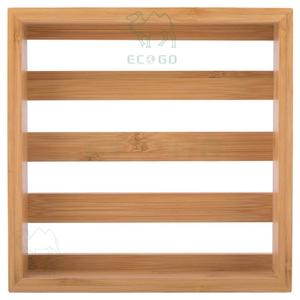 High Quality Square Storage Basket Solid <b>Wood</b> <b>Bread</b> Basket Multi-Purpose Kitchen Storage <b>Bins</b> - Product Image 6