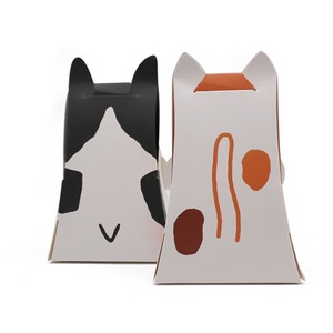Paper customized cute animal shaped wedding holiday <b>candy</b> gift <b>box</b>, customizable according to needs - Product Image 3