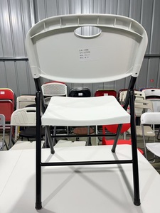 屋外パーティーオフィス会議用折り畳み式のプラスチック製椅子モダンな高グレードPP - Product Image 5