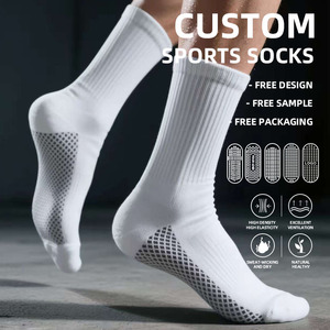 Oem Tùy Chỉnh Cao Crew Vớ Thể Thao Cho Thanh Niên Người Đàn Ông Kỹ Thuật Số Bóng Rổ & Bóng Đá Đào Tạo Khăn Với Biểu Tượng Dưới Vị Trí - Product Image 1