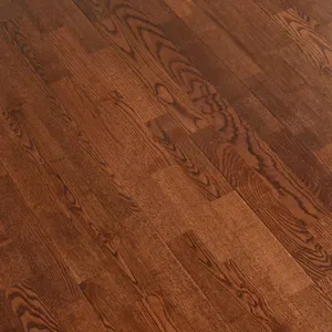 SENLINSAN 3-परत दृढ़ लकड़ी का फर्श इंजीनियर ठोस लकड़ी लकड़ी के फर्श