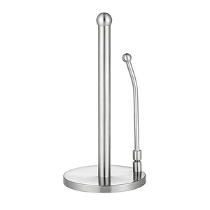 <span class=keywords><strong>Porte</strong></span>-serviettes en acier inoxydable, Stand pour rouleau de papier toilette, boîte de mouchoirs originale argent, support drôle pour rouleau, cuisine, 5 pièces - Product Image 1