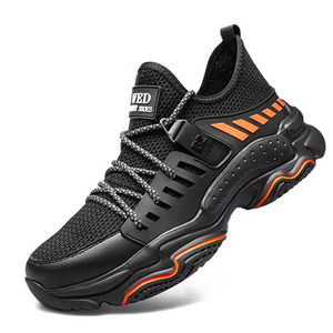 Nuovo arrivo moda primavera stagione prodotto Outdoor SB SBP leggero <span class=keywords><strong>scarpe</strong></span> di sicurezza per gli uomini donne di colore nero <span class=keywords><strong>lavoro</strong></span> - Product Image 2