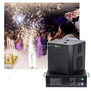 Acara Pesta Panggung FX Dekorasi Pernikahan Dj Sparkler Dual Kepala Rotasi Kembang Api Api Dingin Sparkuler Spin Dancing Spark Machine - Product Image 4