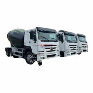Camión hormigonera de alta calidad usado Howo Heavy Duty proyectos de construcción venta al por mayor motor de núcleo de rendimiento confiable - Product Image 6