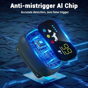 <strong>Dog</strong> Bark <strong>Collar</strong> Automatic Anti Barking <strong>Collar</strong> Rechargeable Waterproof Bark Training <strong>Collar</strong> with Beep Vibration Harmless <strong>Shock</strong> - Product Image 4