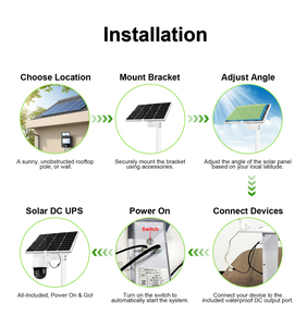 Mylin năng lượng DC 12V năng lượng mặt trời mini UPS Kit cho các ứng dụng thành phố thông minh | sinh thái thân thiện cung cấp dự phòng ngoài trời - Product Image 6