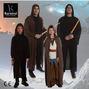 Disfraz <span class=keywords><strong>de</strong></span> Cosplay <span class=keywords><strong>de</strong></span> Noches Místicas Geniales <span class=keywords><strong>de</strong></span> Carnaval ODM al por Mayor, Disfraz <span class=keywords><strong>de</strong></span> <span class=keywords><strong>Halloween</strong></span> para Todos los Festivales, Túnica Negra con Capucha <span class=keywords><strong>de</strong></span> Poliéster, Talla Única, Película <span class=keywords><strong>de</strong></span> Televisión - Product Image 6