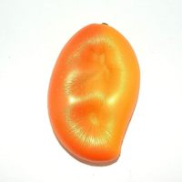 Squishy Géant Mangue Dorée à Remontée Lente Parfumé Fruité Anti-stress Amusant pour les 14 ans et plus Cadeau Saint-Valentin 2025