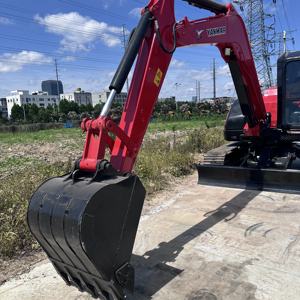 Excavatrice Yanmar VIO80 d'occasion de haute qualité et économique, 8 tonnes, en bon état, équipée d'une pompe à engrenages PLC et de roulements, modèle 2021, Japon - Product Image 2