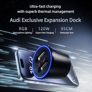 ที่ชาร์จไร้สายสำหรับรถ Audi A3 A4 A5 A7 Q2 Q3 Q4 Q5 S3 RS3 S7 SQ2 RS7 RSQ3 A6 RS4 S5 RS5 SQ5 S6ควบคุมส่วนกลางแท่นชาร์จรถยนต์ - Product Image 2