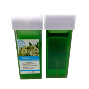 Fabbrica di cera morbida <span class=keywords><strong>Azulene</strong></span> 100g rotolo di cera cartuccia di depilazione cera depilatoria per peli di corpo gambe braccia - Product Image 2