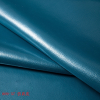 Tissu en cuir microfibre de 1.2mm avec PU ciré à l'huile de surface lumineuse pour meubles de canapé de voiture-Caractéristique extensible de décoration de sac à chaussures