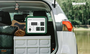 Banco de Energía Portátil Recargable de Emergencia, Generador de Energía de 1200W, Estación de Energía con Batería de Iones de Litio, Soporte Inalámbrico para Camping - Product Image 2